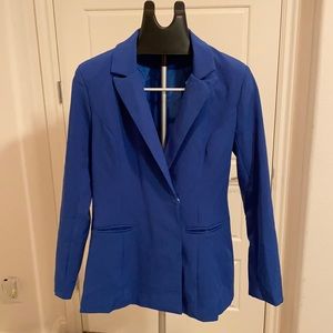 Misguided Royal Blue Blazer + Fanny Pack Size 8